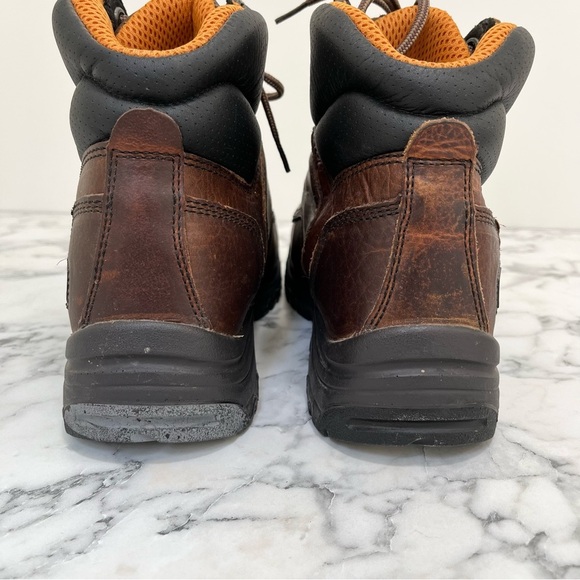 Timberland PRO Men's Titan 6 Inch Alloy Safety Toe Leather Work Boots Size 8 - Picture 4 of 13